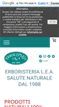 Mobile Screenshot of erboristerialea.org